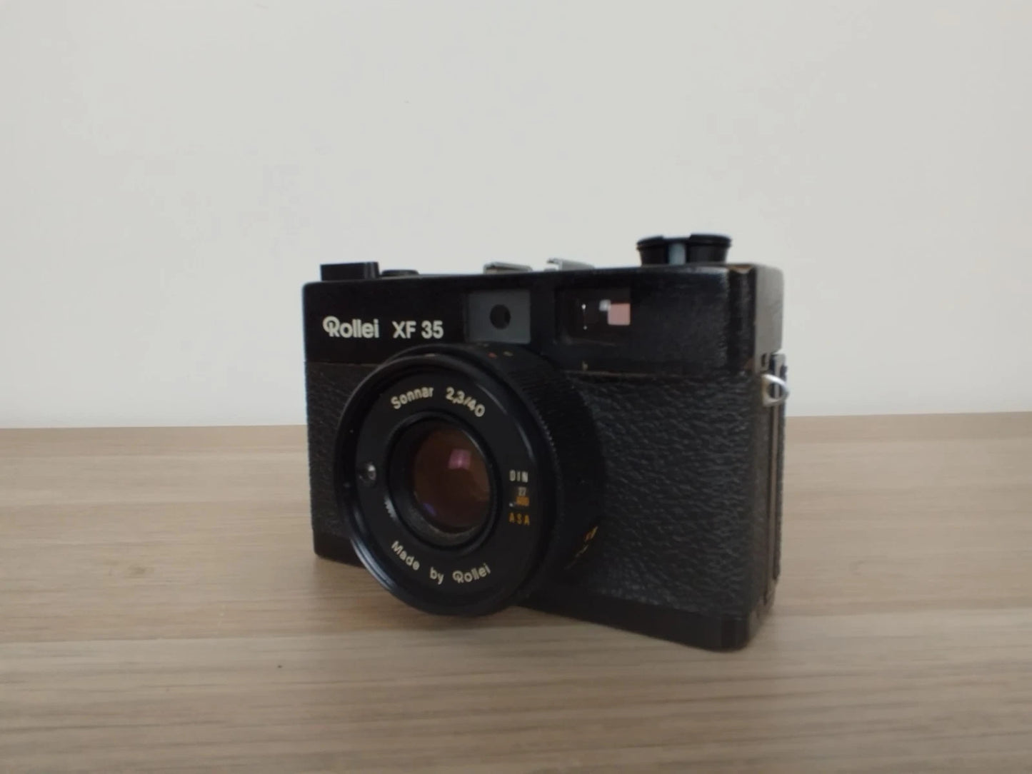 Fotocamera Analogica Rollei XF 35 Con Obiettivo Sonnar 35 35mm Anni 70 Telemetro