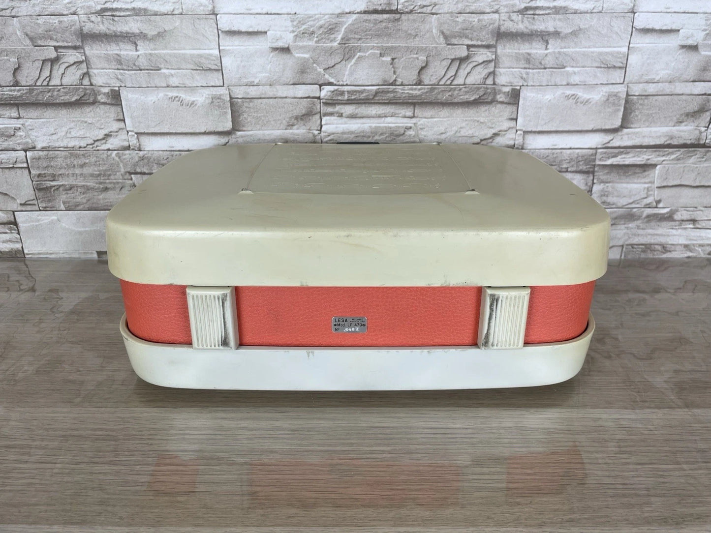Fonovaligia Lesa Inverso LF 470 Trinidad Vintage Giradischi Valigetta Portatile