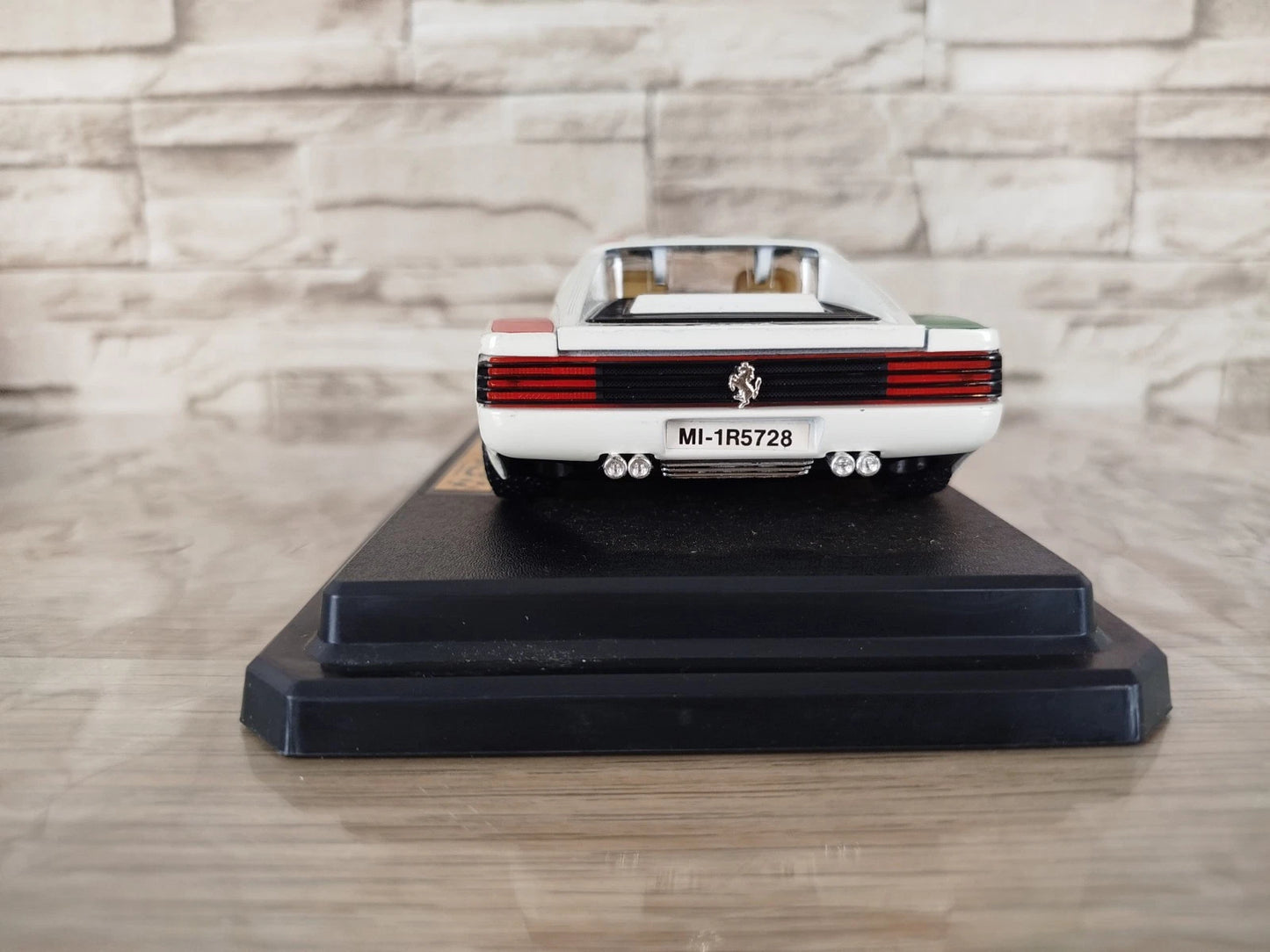 Modellino Automobile Burago Ferrari Testa Rossa 1984 Mondiali Italia 90 Cod 1504