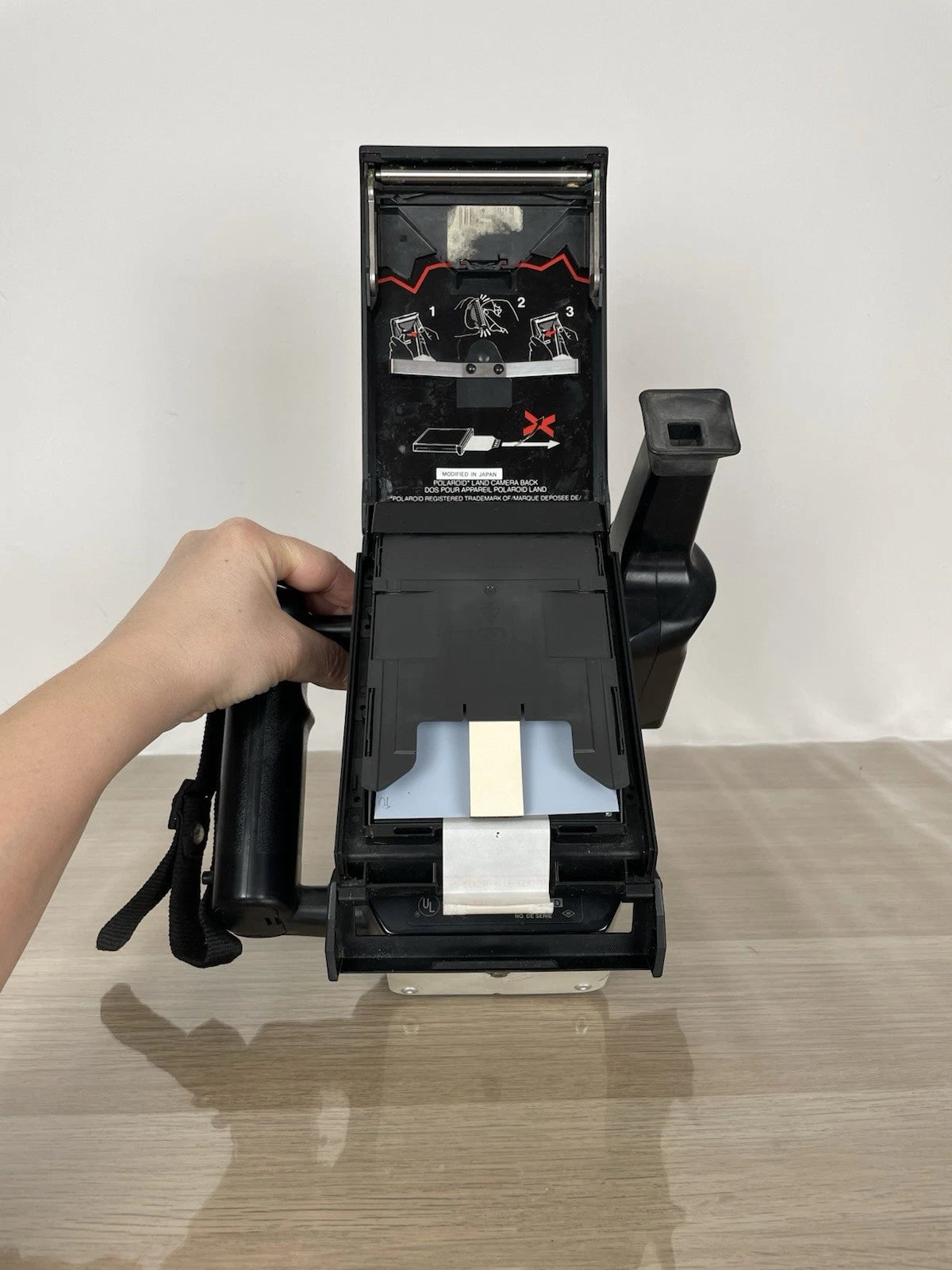 Macchina fotografica istantanea Polaroid Studio Express Vintage Flash Anni 80