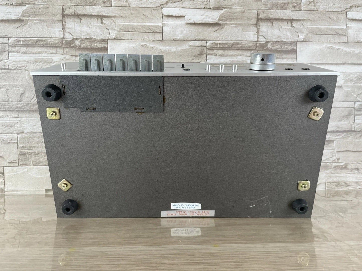 Piastra Cassette Rotel RD 15F Argento Stereo Tape Deck Lettore Cassette Vintage