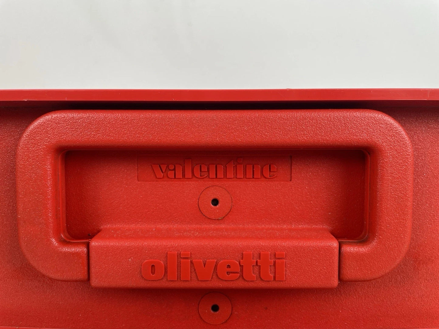 Olivetti Valentine Macchina Per Scrivere Rossa Ettore Sottsass Anni 70 MoMa NYC