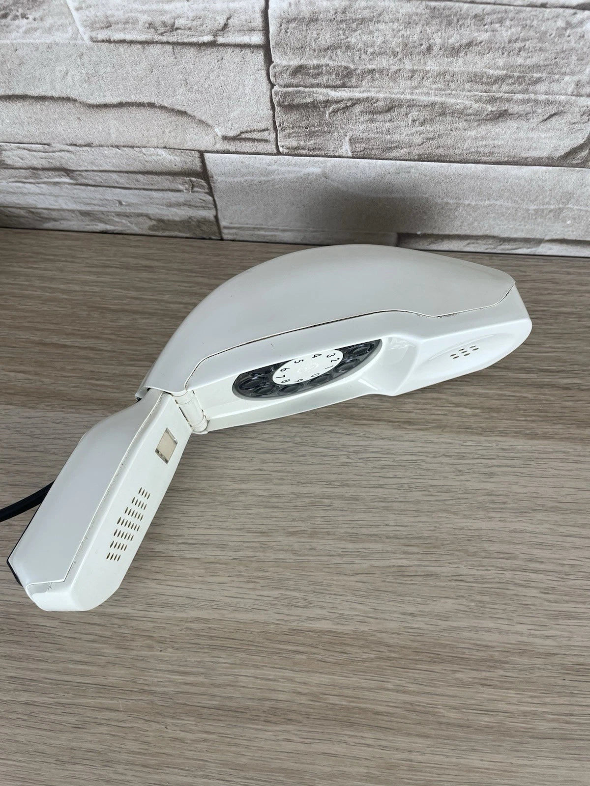 Telefono Grillo Bianco Design Zanuso Sapper Vintage A Disco Siemens Auso