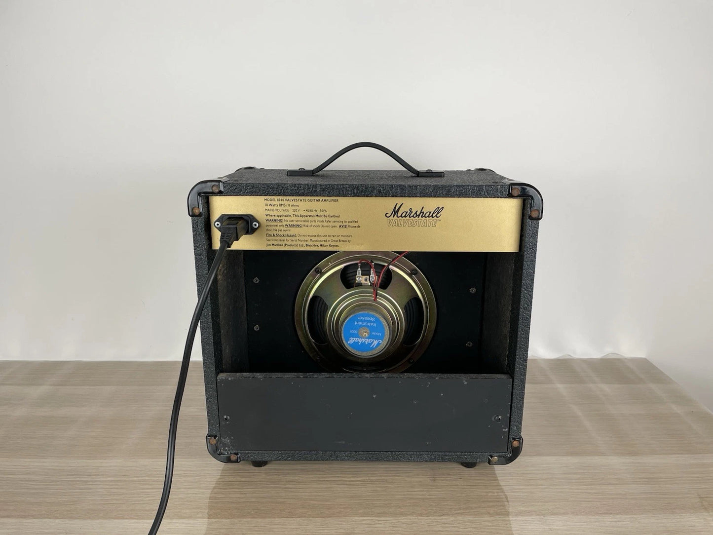 Amplificatore Marshall Valvestate tm 10 UK Legno Tolex Nero Anni 90