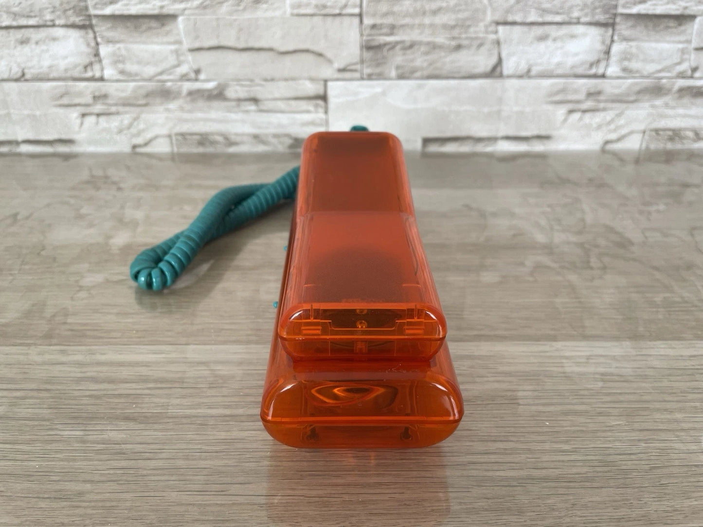 Telefono Fisso Swatch Twin Phone Deluxe Model Arancione 1989 Vintage Phone