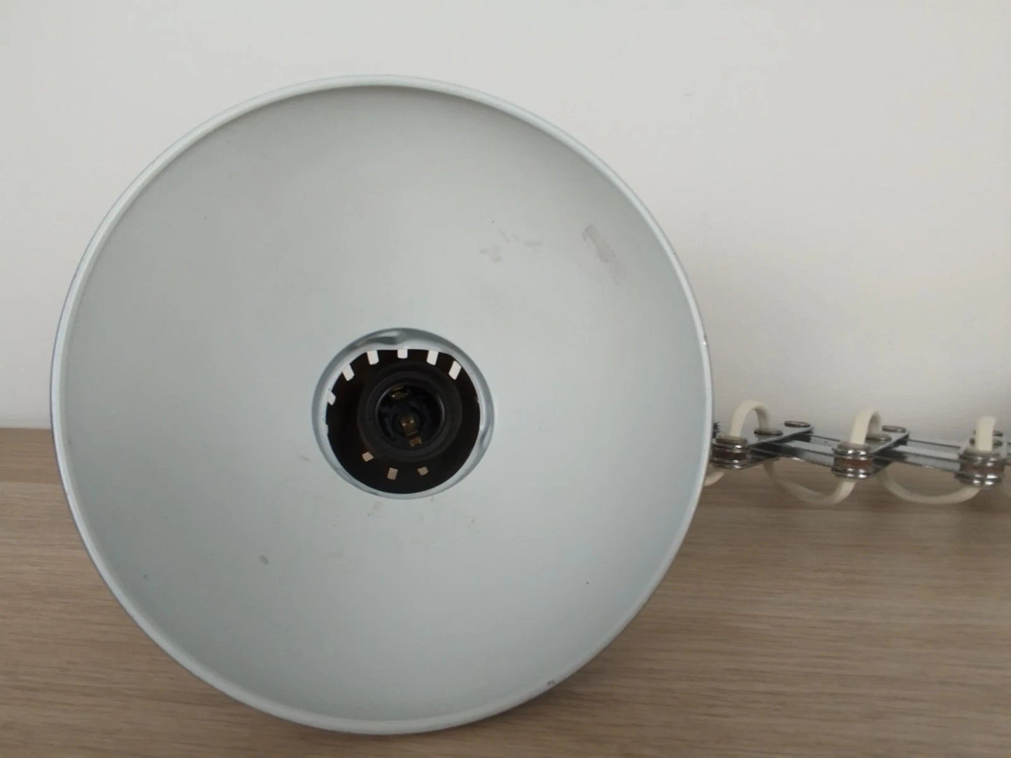 Lampada Applique Da Muro E Parete A Pantografo Cromata Vintage Industriale Retrò