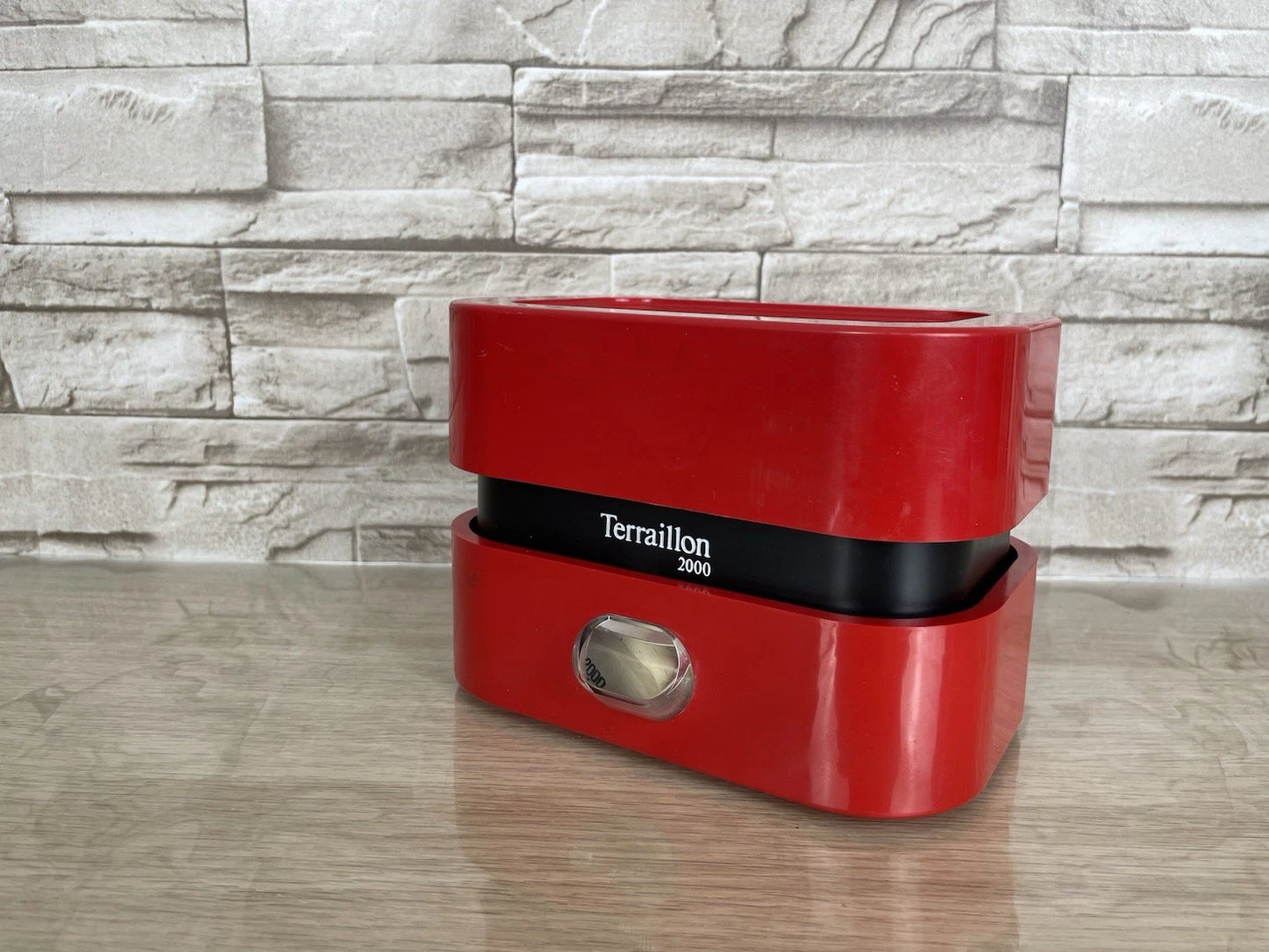 Bilancia Terraillon Export 2000 Design Zanuso Sapper Vintage Anni 70 Rossa