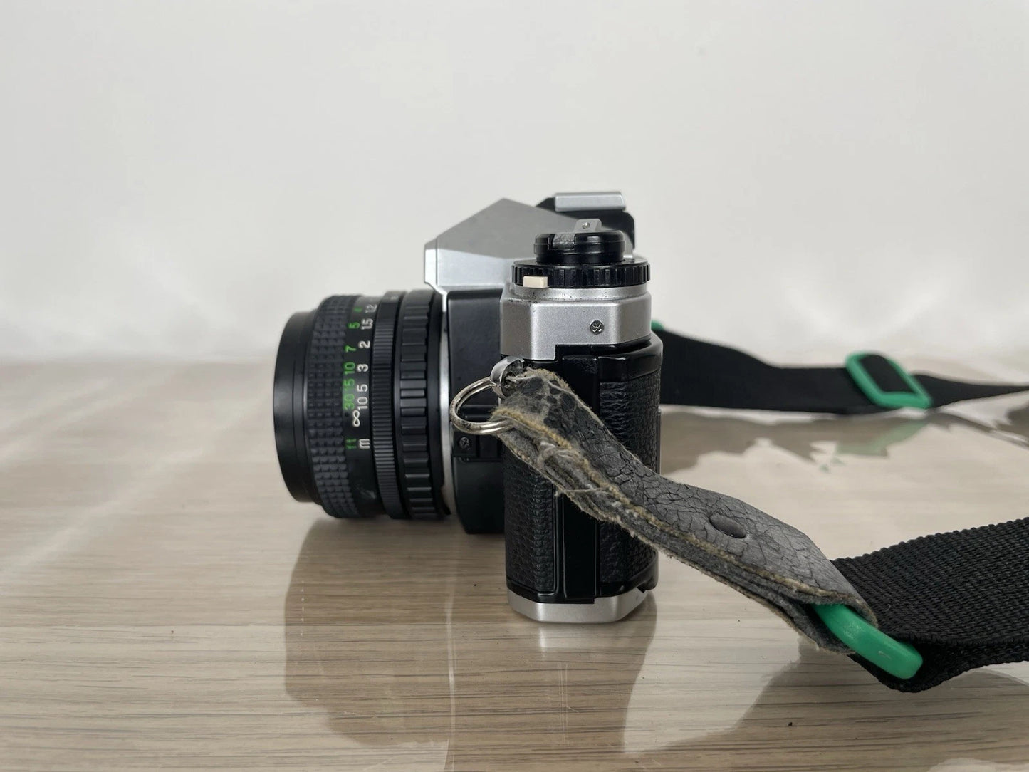 Fotocamera Analogica Fujica Ax-1 Reflex 35mm Obiettivo Fujinon 50 mm Nera 1979