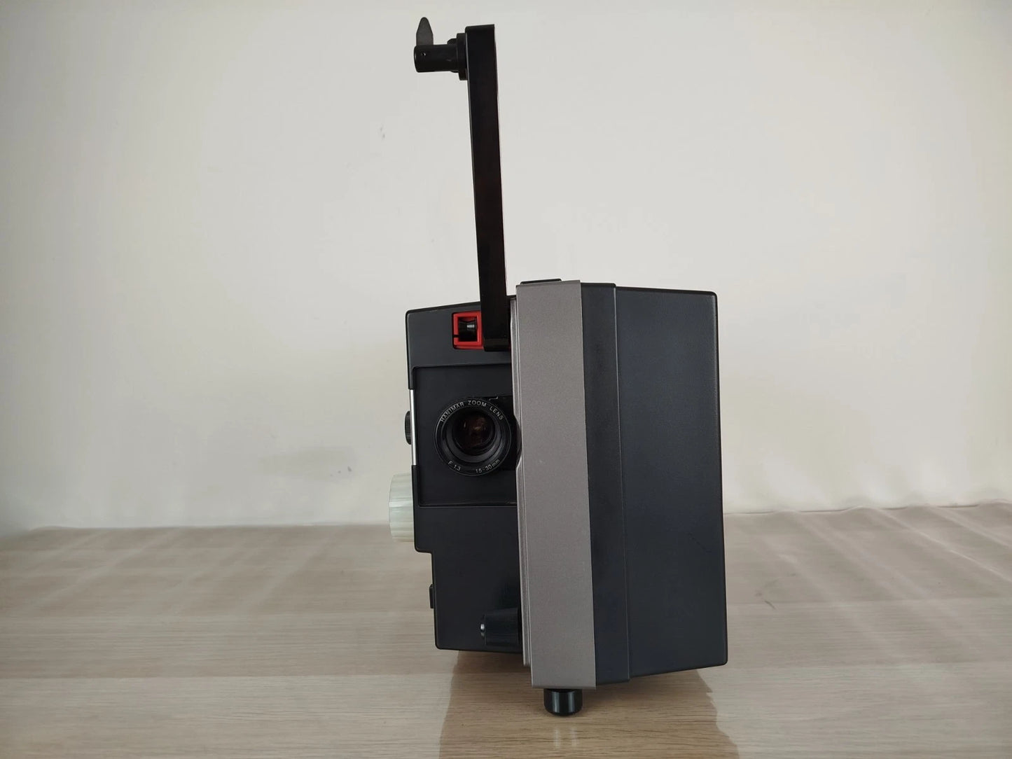 Proiettore Super 8mm Sonoro Hanimex Sr 9000 Vintage Custodia Cavo Scatola Microfono