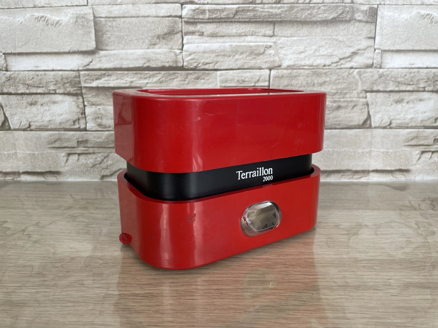 Bilancia Terraillon Export 2000 Design Zanuso Sapper Vintage Anni 70 Rossa
