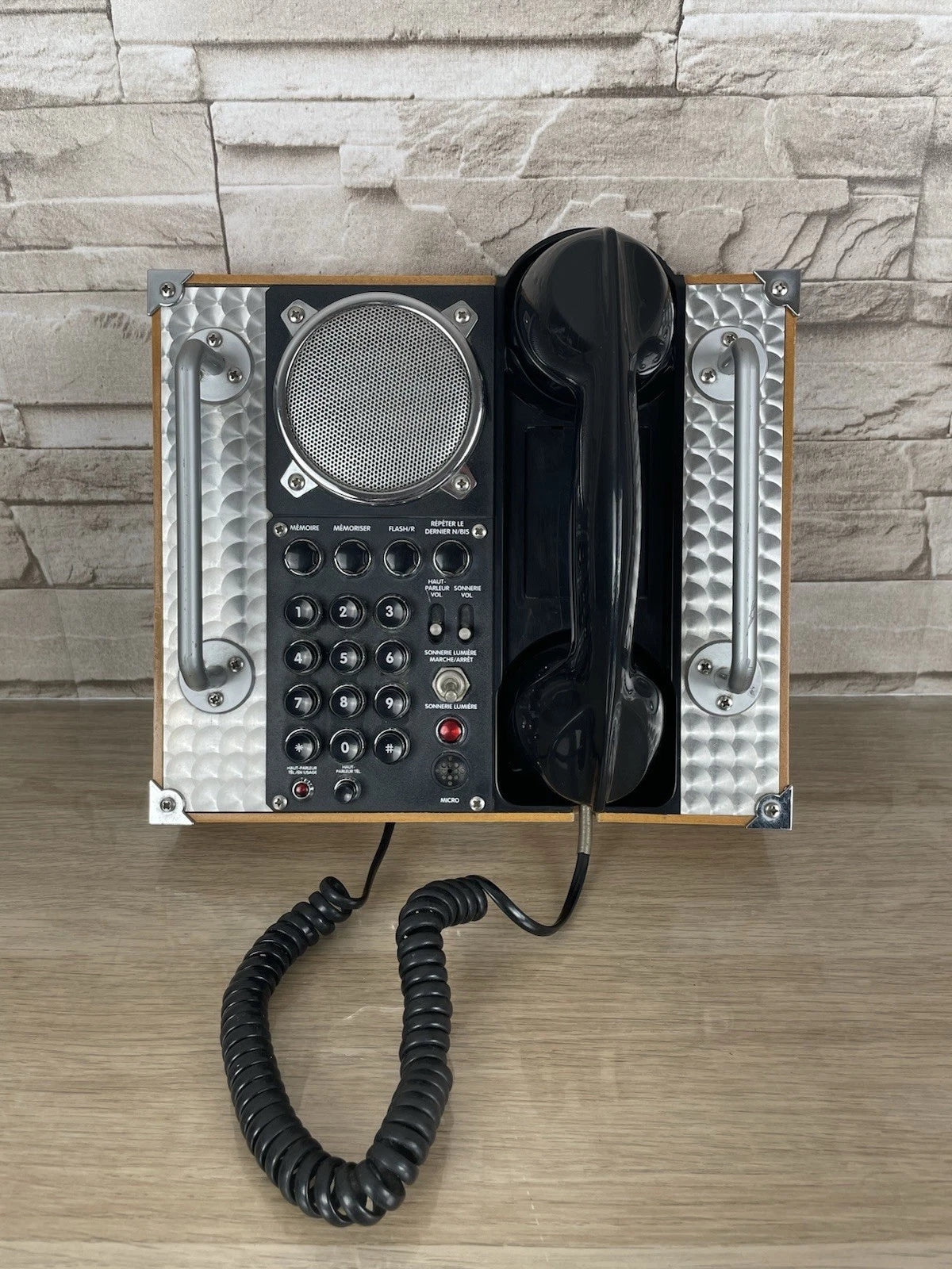 Telefono Fisso A Disco Hands- Free Telephone Spirit Of St Louis Retrò Anni 90