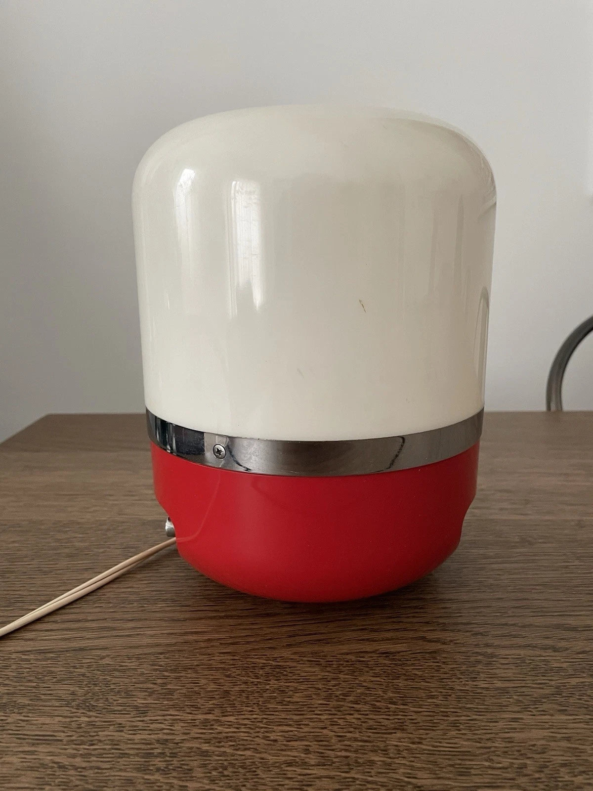 Radio Lampada 60s Europhon Design Adriano Rampoldi Vintage Space Age Rossa