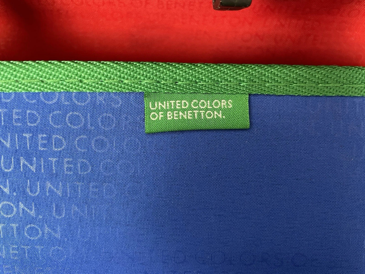 Valigia Rigida Trolley United Colors Of Benetton Verde Rosso Colorato Anni 80/90