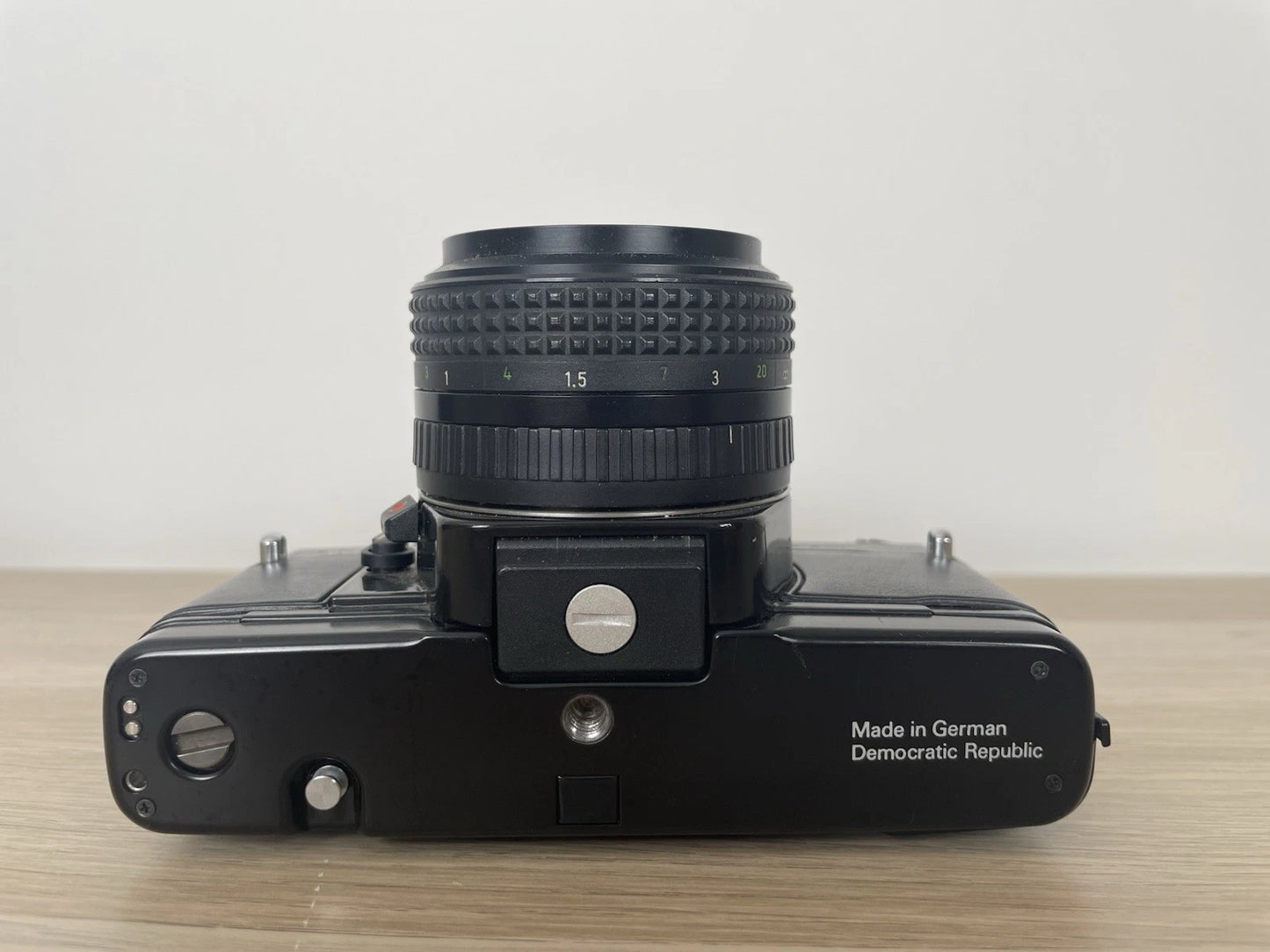 Fotocamera Praktica BCA Electronic Analogica Reflex 35 mm Flash Obiettivo Nero