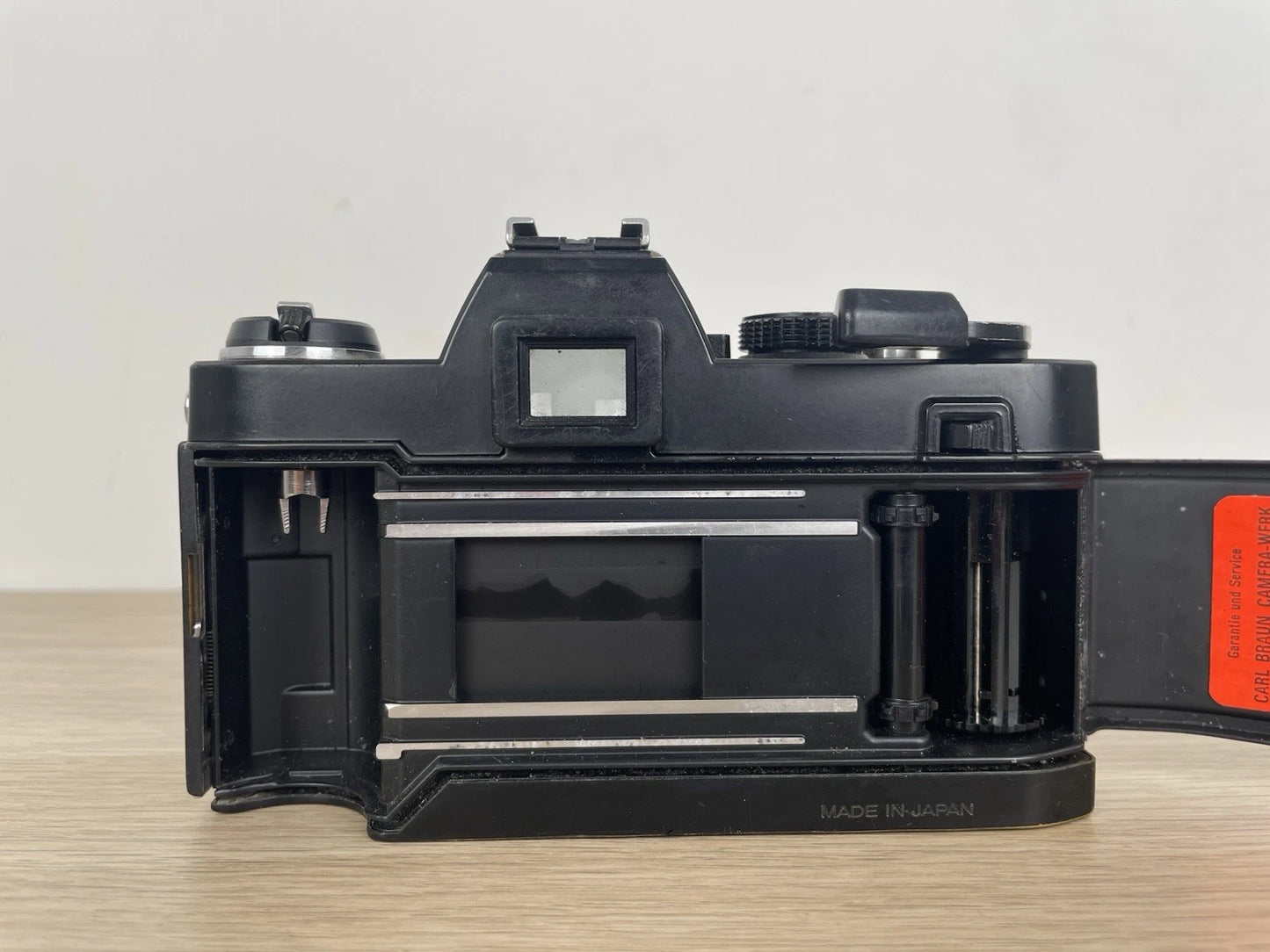 Fotocamera Analogica Konica Autoreflex TC Solo Corpo Macchina Fotografica Nero