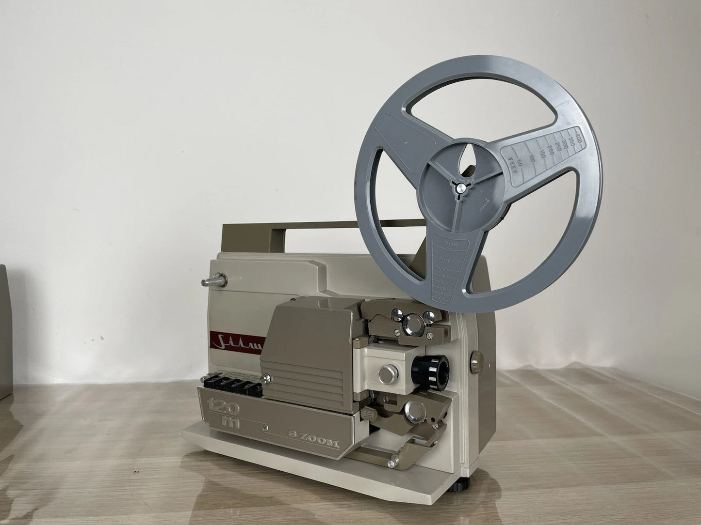 Proiettore Silma 120 m 8 Zoom Super 8 Vintage Epoca Anni 60 + Cavo Bobina Rivoli