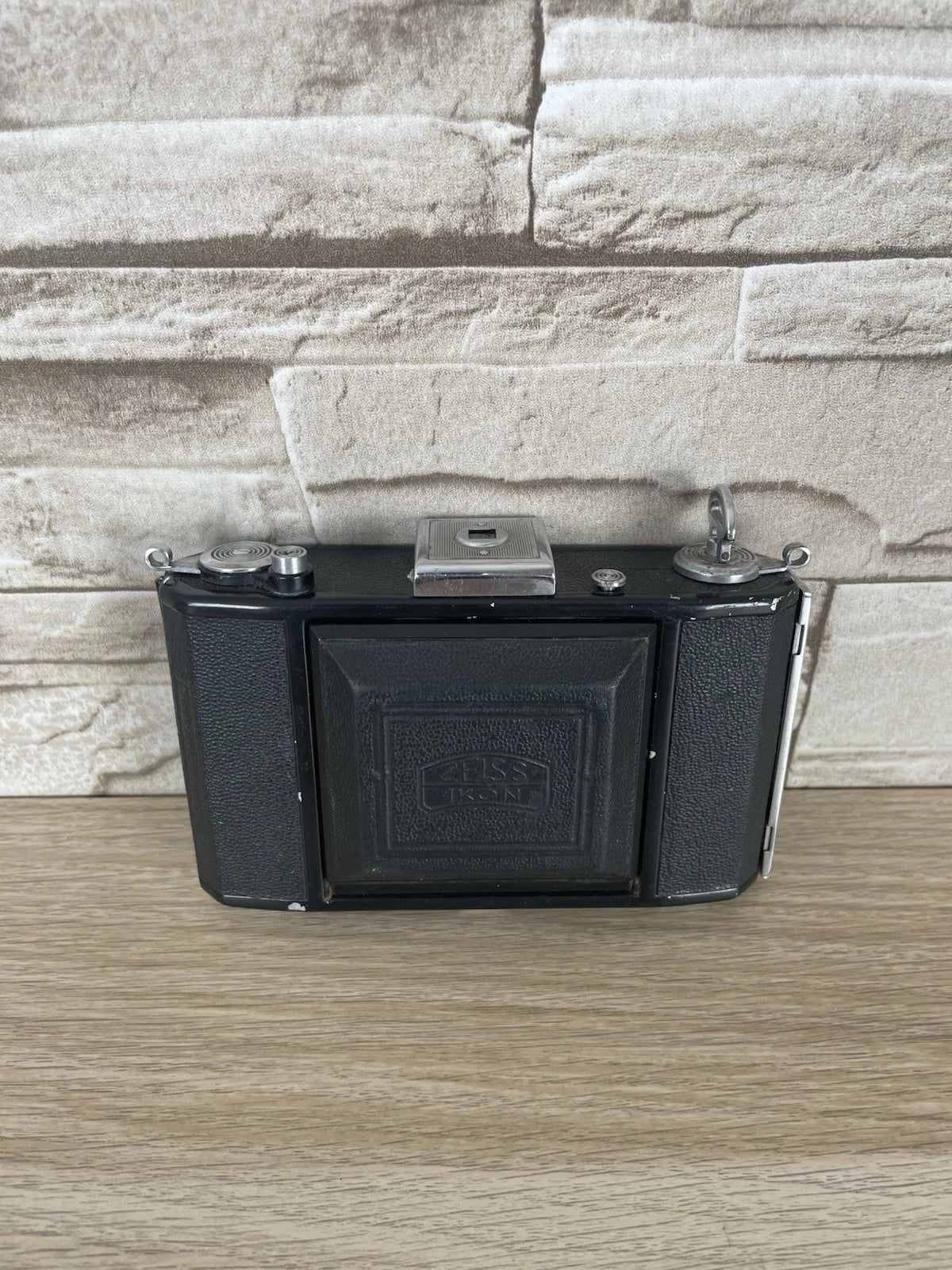 Fotocamera A Soffietto Zeiss Ikon Nettar 515/16 Vintage Anni 40/50 Nera 6x6