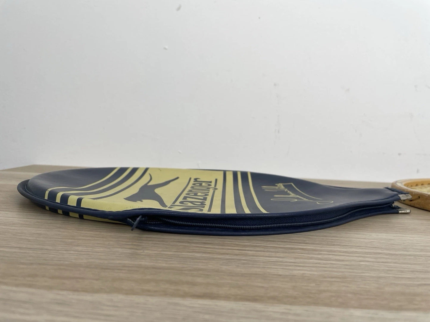 Racchetta Da Tennis Slazenger Guillermo Vilas Junior Frame Vintage Legno 41/8"