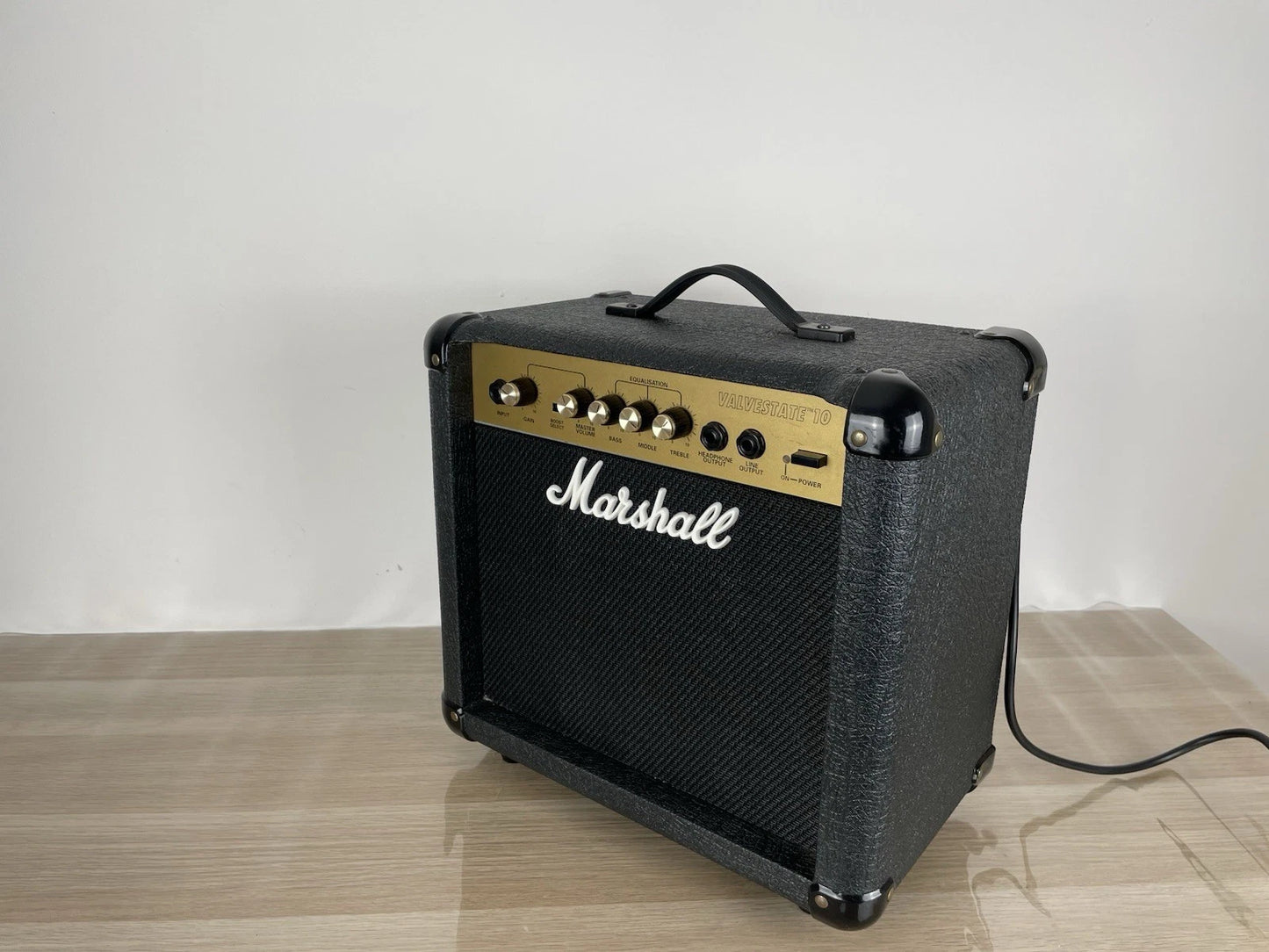 Amplificatore Marshall Valvestate tm 10 UK Legno Tolex Nero Anni 90