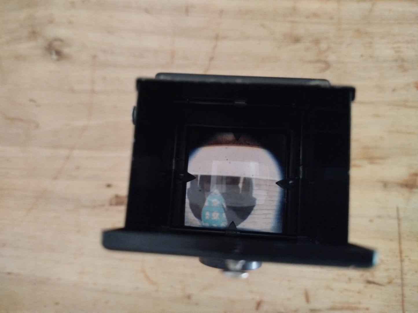 Fotocamera Biottica Voigtländer Brillant Antica Vintage Anni 30 Nero TLR