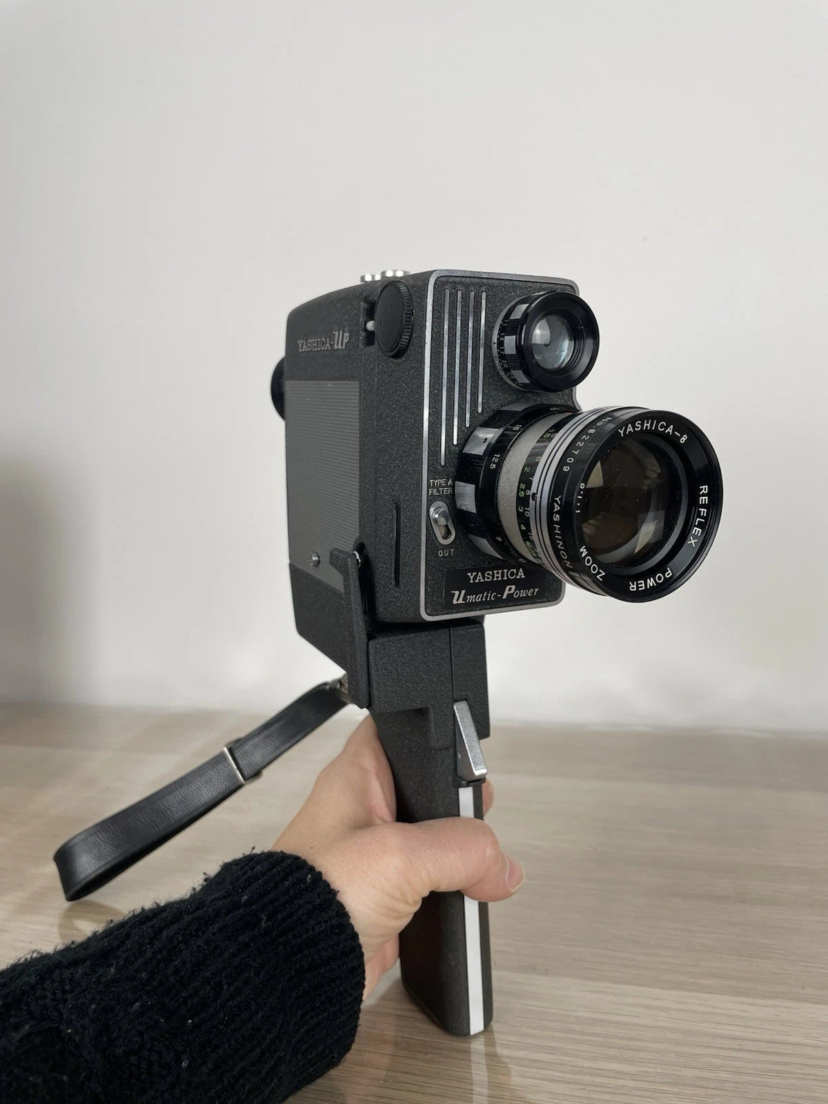 Cinepresa Yashica-Up Umatic-Power Super 8 Vintage Epoca Anni 60 Custodia Istruzioni