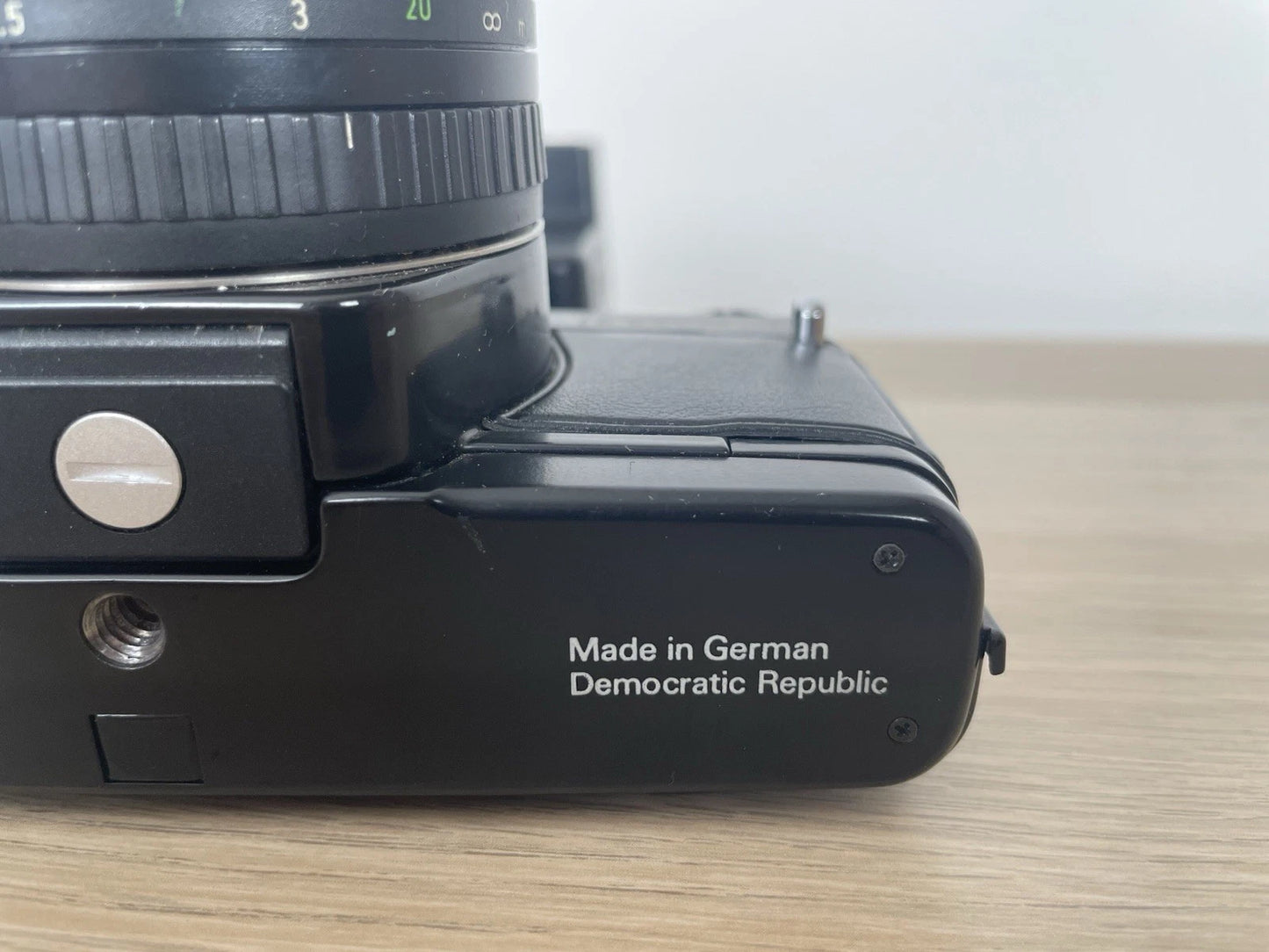 Fotocamera Praktica BCA Electronic Analogica Reflex 35 mm Flash Obiettivo Nero