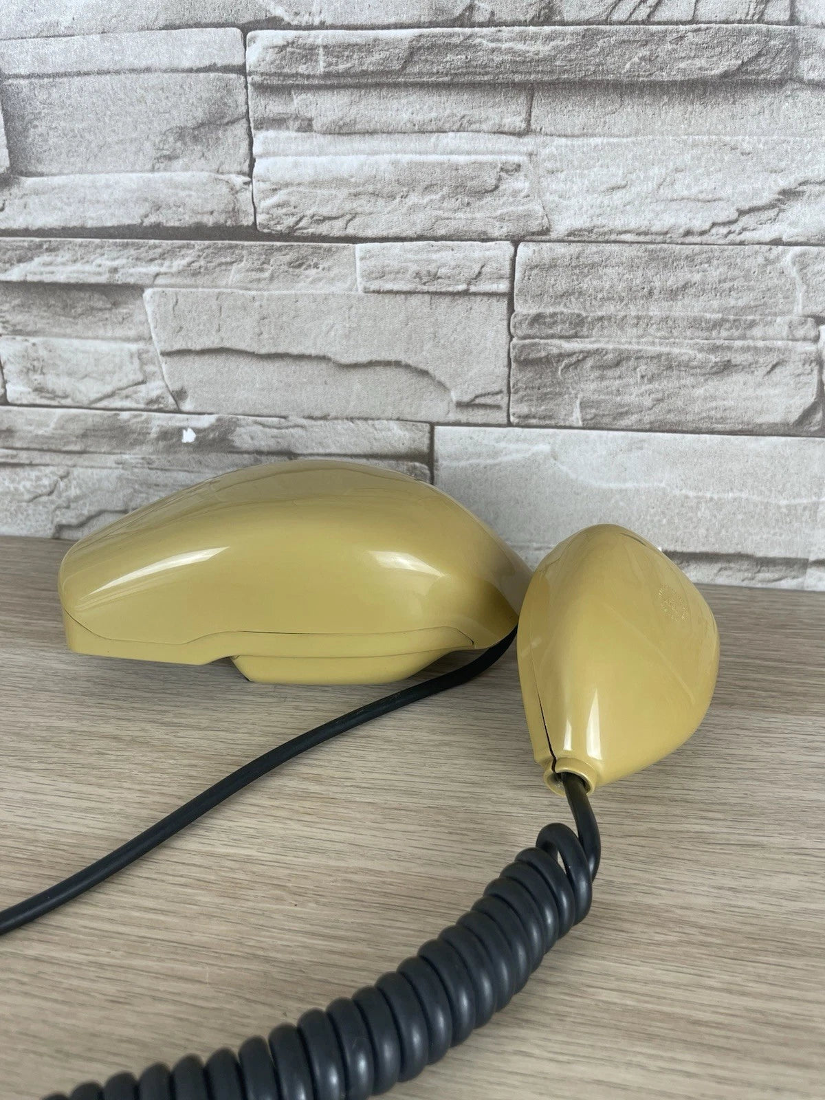 Telefono Grillo Senape Giallo Design Zanuso Sapper Vintage A Disco Siemens Auso