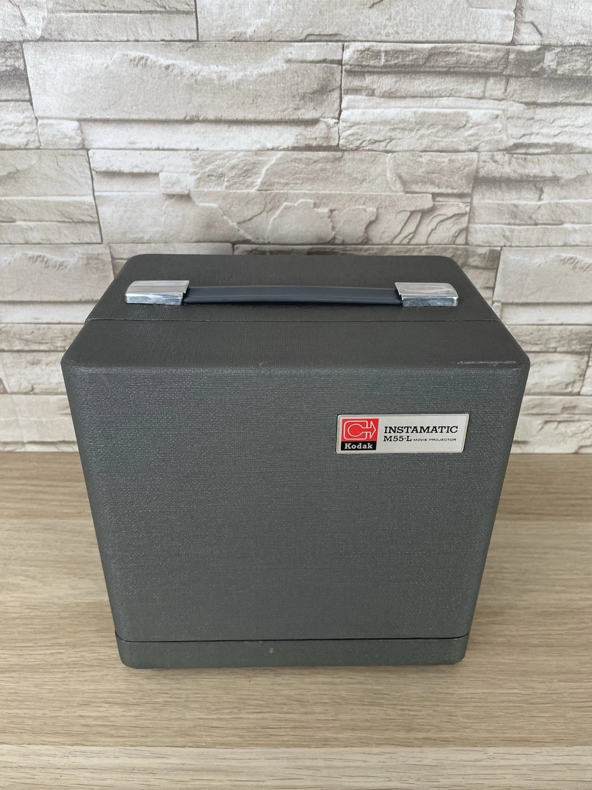 Proiettore Super 8 Kodak Instamatic M55-L Vintage Epoca Anni 60 Grigio Made UK