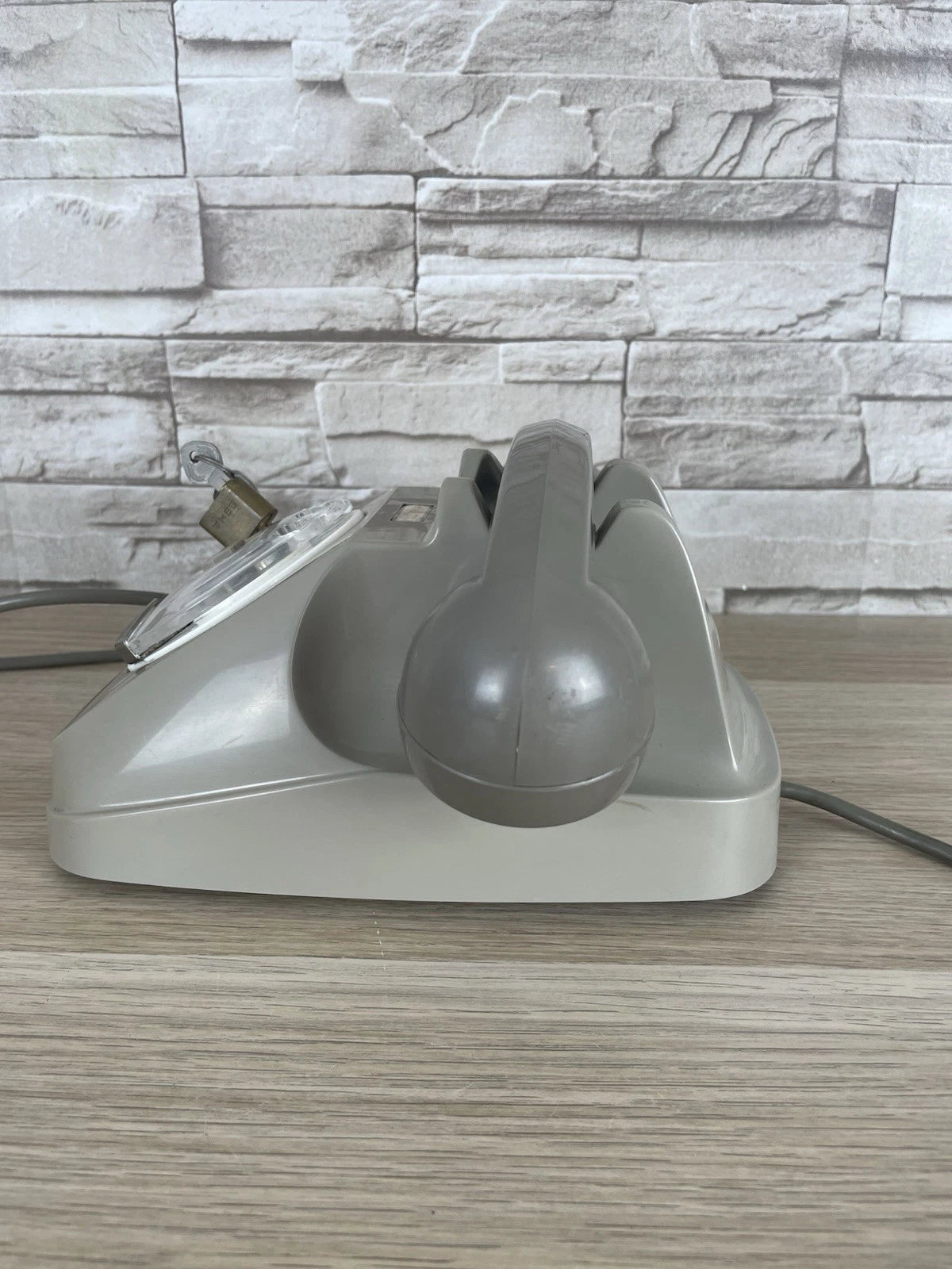 Telefono A Disco Auso Siemens 62 Design Lino Saltini Bigrigio Vintage Anni 60