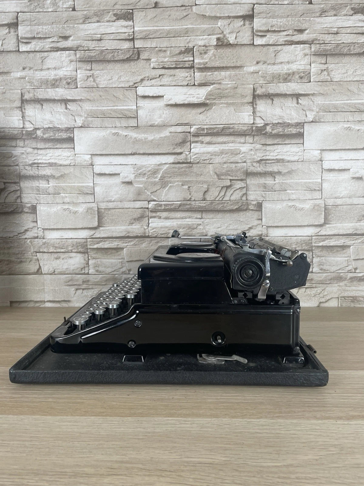 Macchina Per Scrivere Everest Mod.90 Milano Vintage Epoca Anni 40/50 Nera