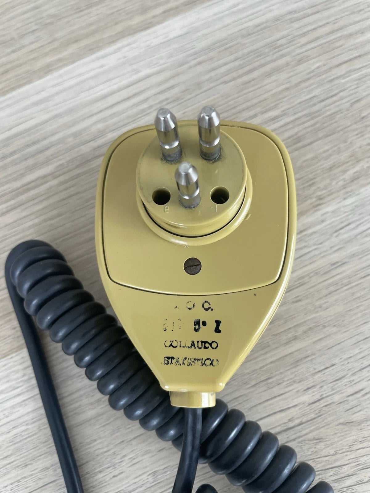 Telefono Grillo Senape Giallo Design Zanuso Sapper Vintage A Disco Siemens Auso
