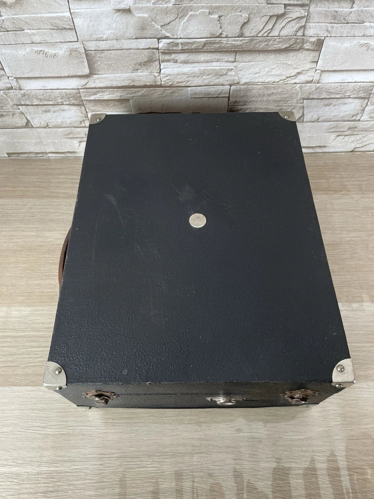 Grammofono Portatile Da Pic-Nic Valigetta Vintage Epoca Anni '30 Phonia 78 Giri