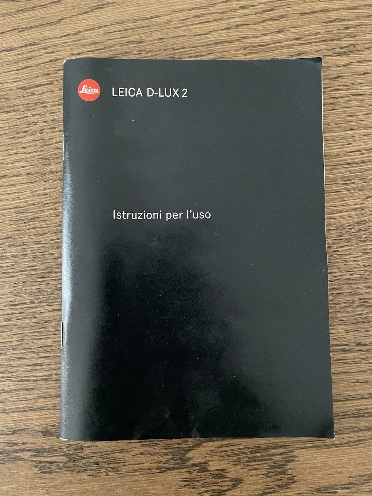 Fotocamera Digitale Leica D-LUX 2 Argento Con Scatola Accessori Cavo Libretto