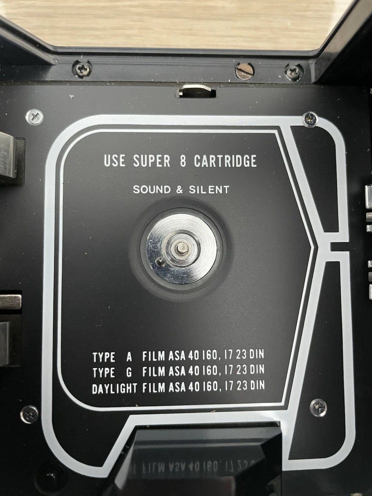 Cinepresa Sankyo Sound XL 40 S Giappone Vintage 1975 Nero Super 8 Sonora ASA