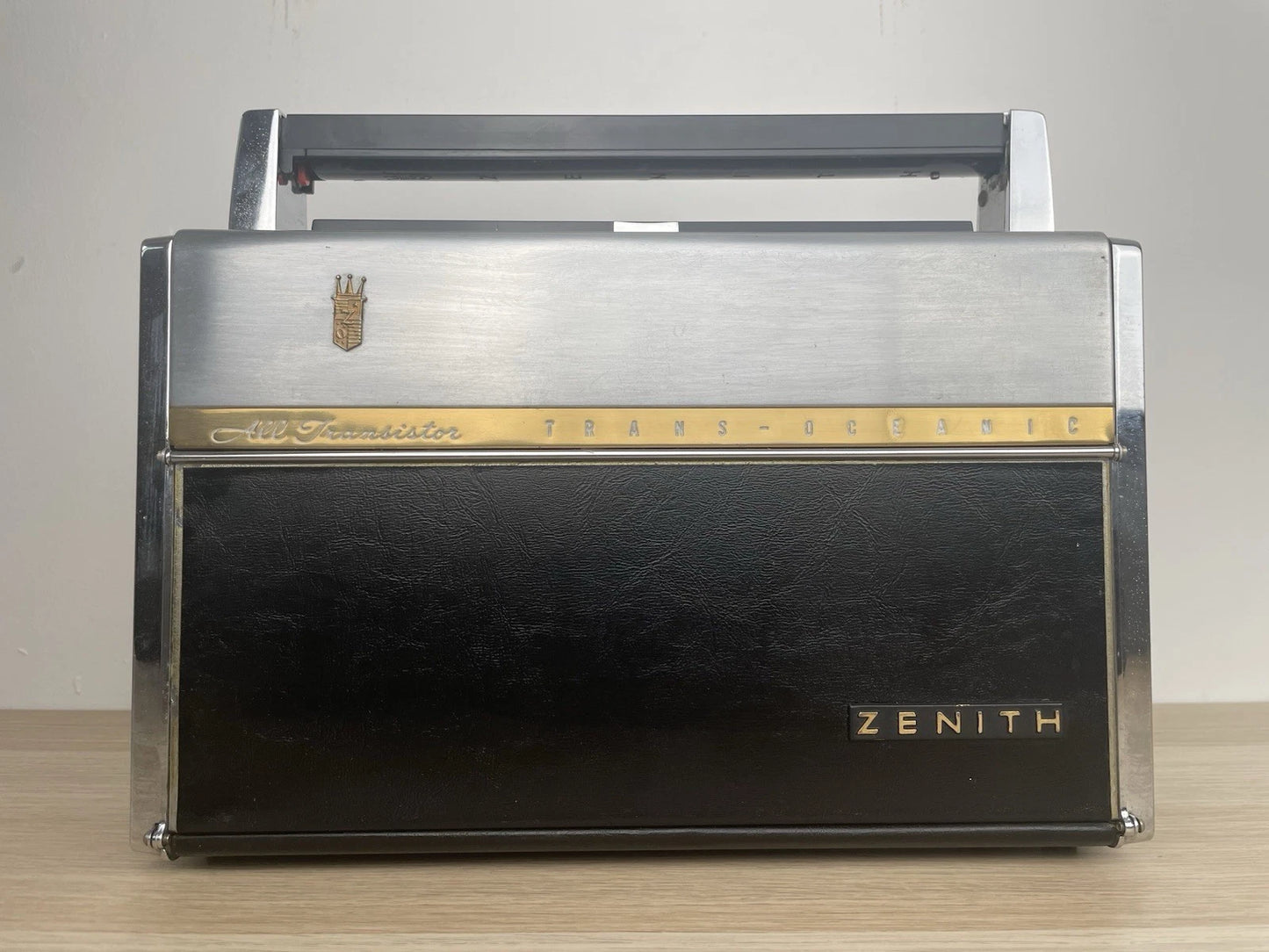 Radio Zenith Trans Oceanic Royal 1000-D Vintage Epoca Anni 50 USA Vintage Raro