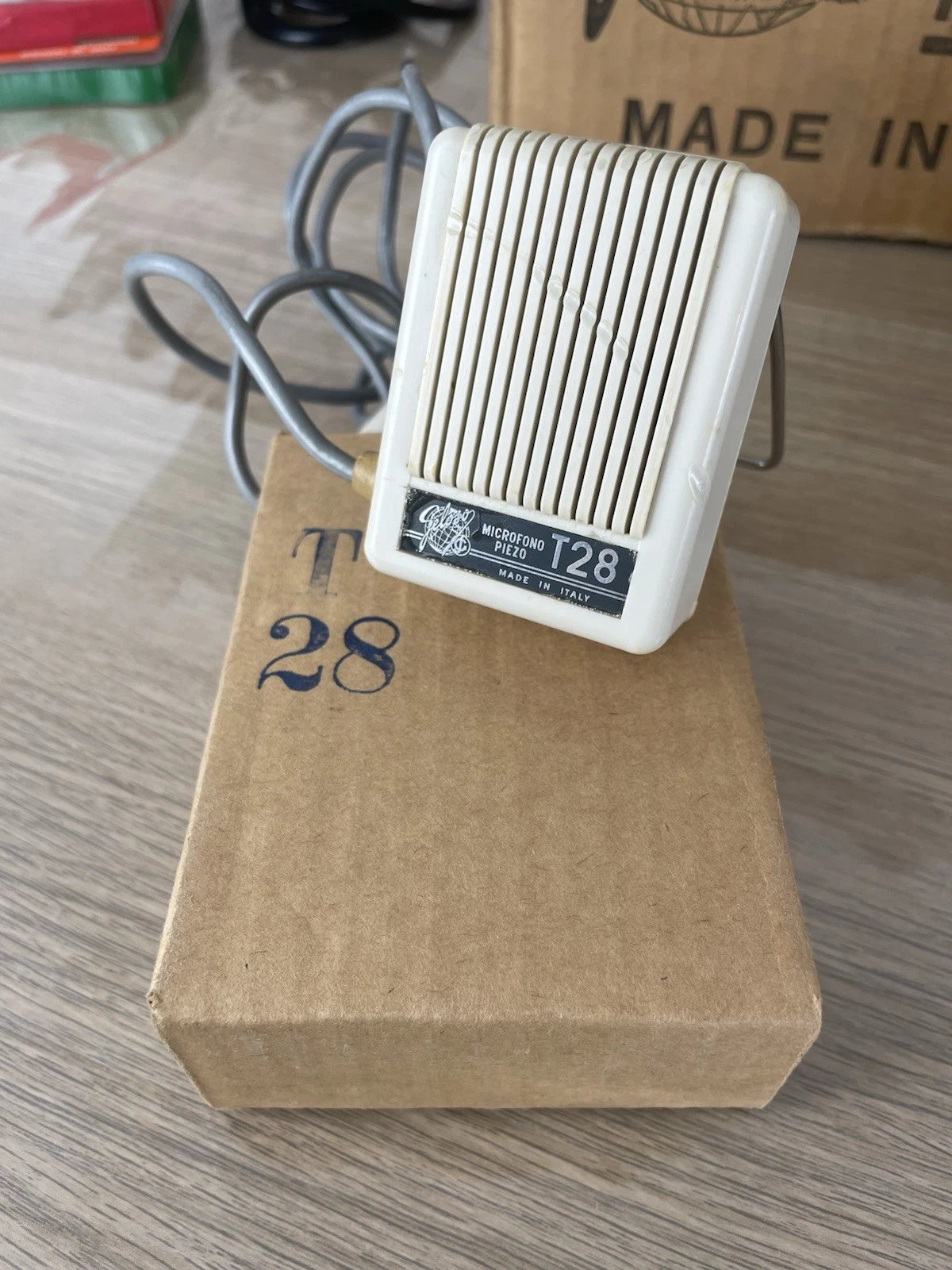 Magnetofono A Bobine Geloso G-600 Registratore Vintage Epoca Anni 60 E Cavo