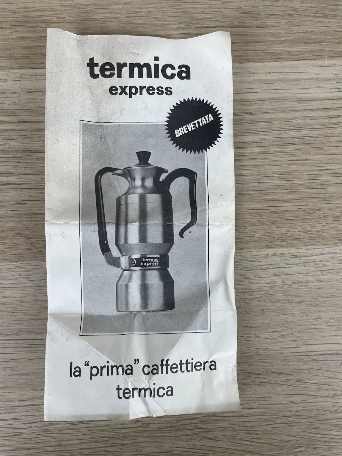 Caffettiera Termica Express La Signora Vintage Anni 60 Con Scatola E Istruzioni