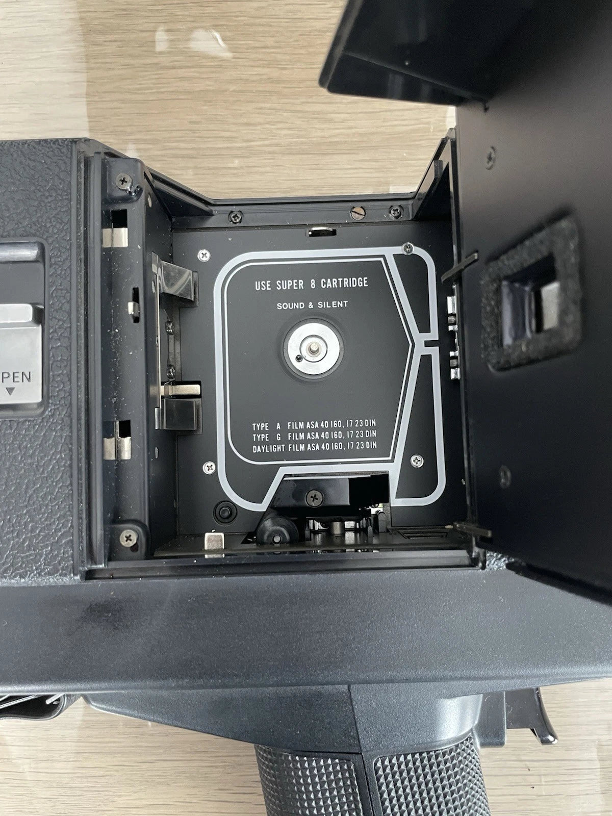 Cinepresa Sankyo Sound XL 40 S Giappone Vintage 1975 Nero Super 8 Sonora ASA