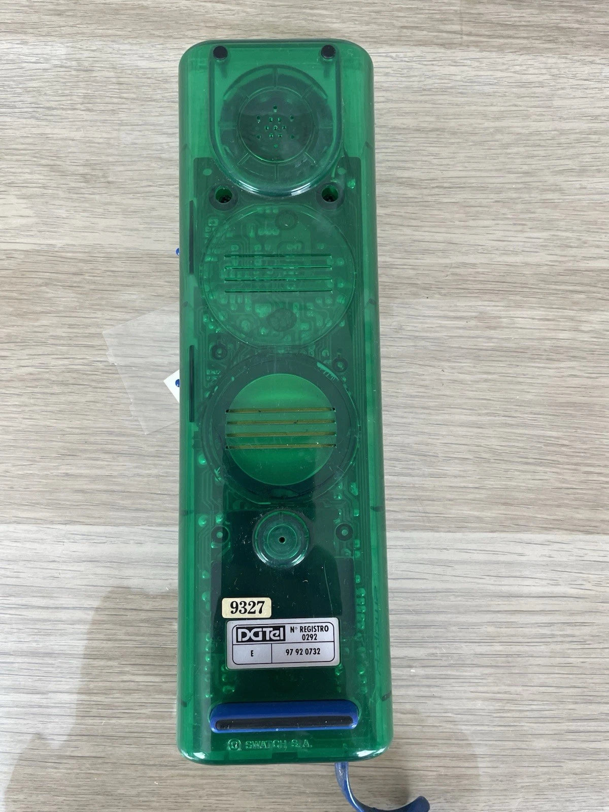 Telefono Fisso Swatch Twin Phone Deluxe Model Verde Blu 1989 Vintage Phone