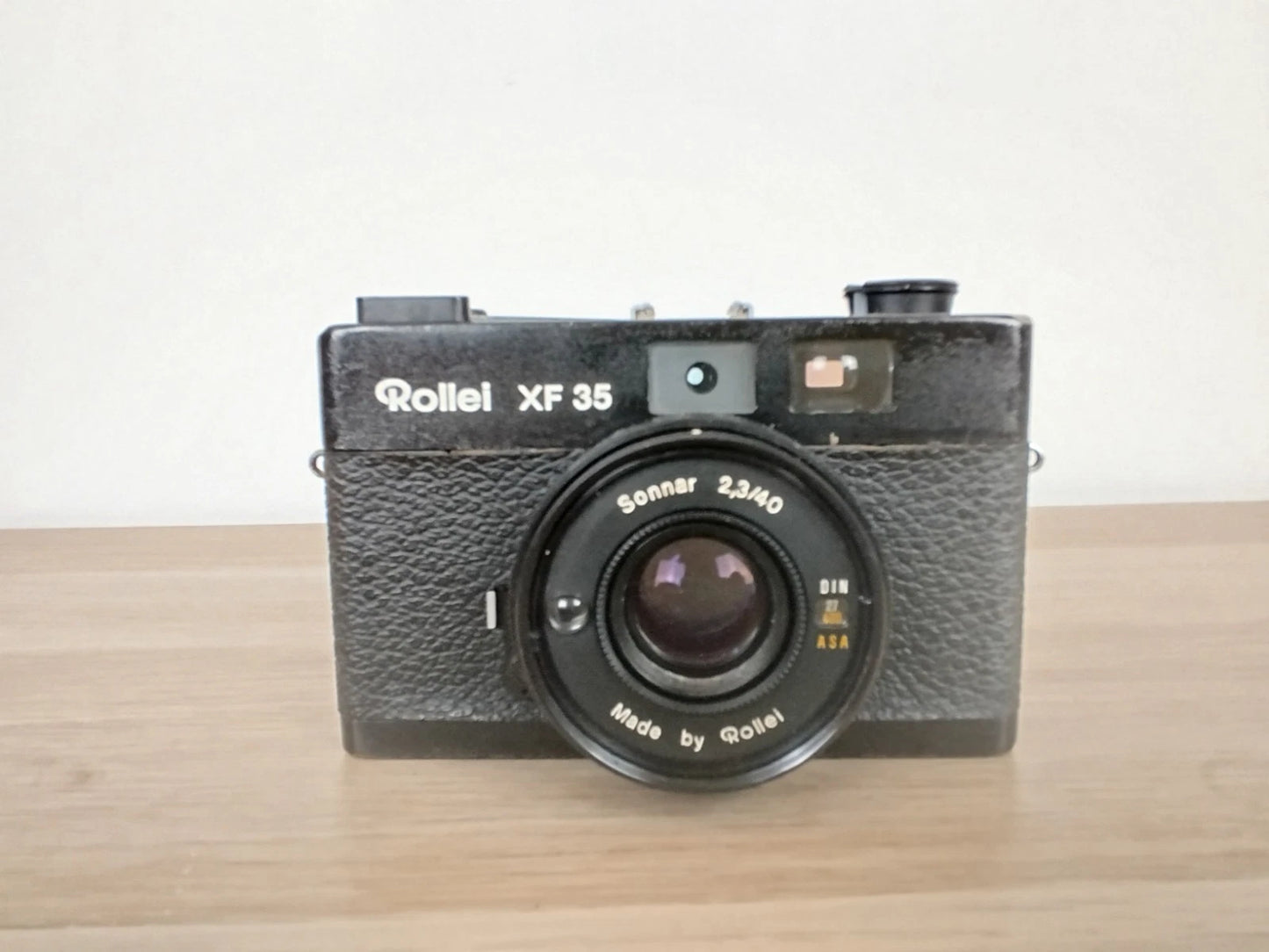 Fotocamera Analogica Rollei XF 35 Con Obiettivo Sonnar 35 35mm Anni 70 Telemetro