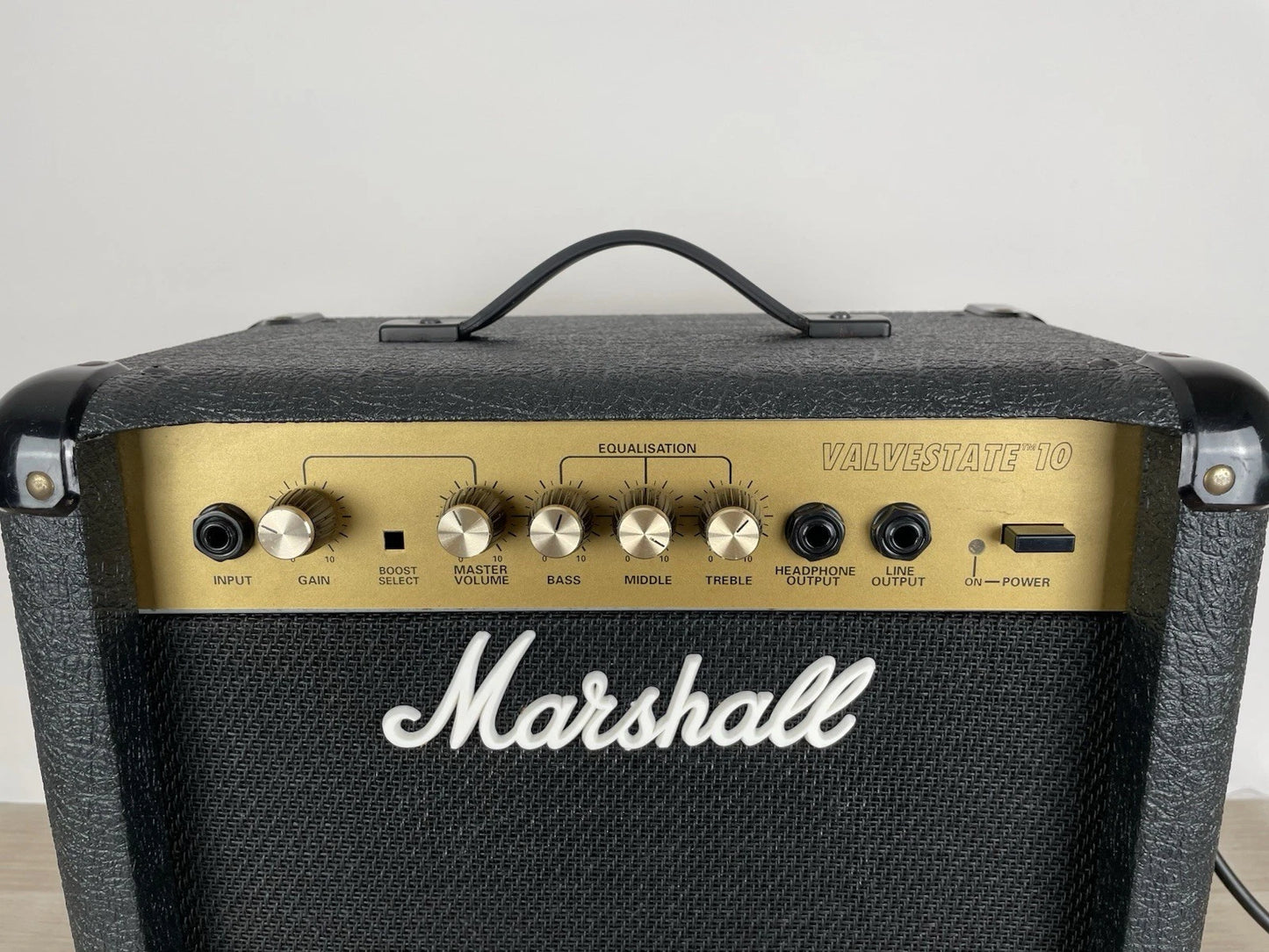 Amplificatore Marshall Valvestate tm 10 UK Legno Tolex Nero Anni 90