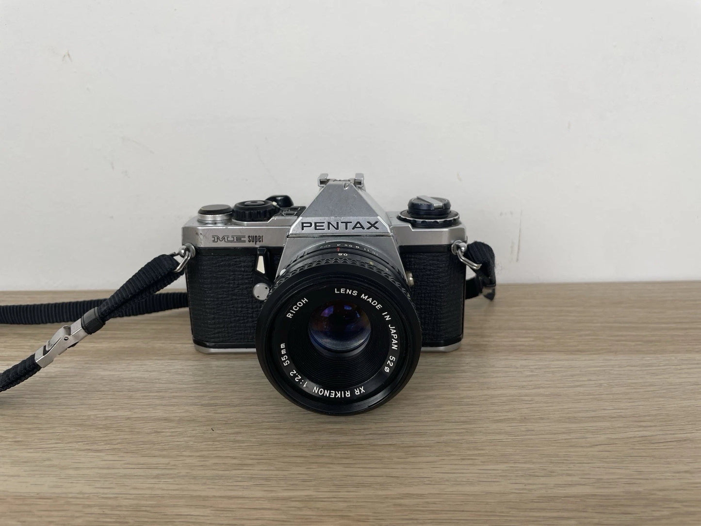 Fotocamera Analogica Pentax Me Super Macchina Foto Reflex 35mm Obiettivo Ricoh