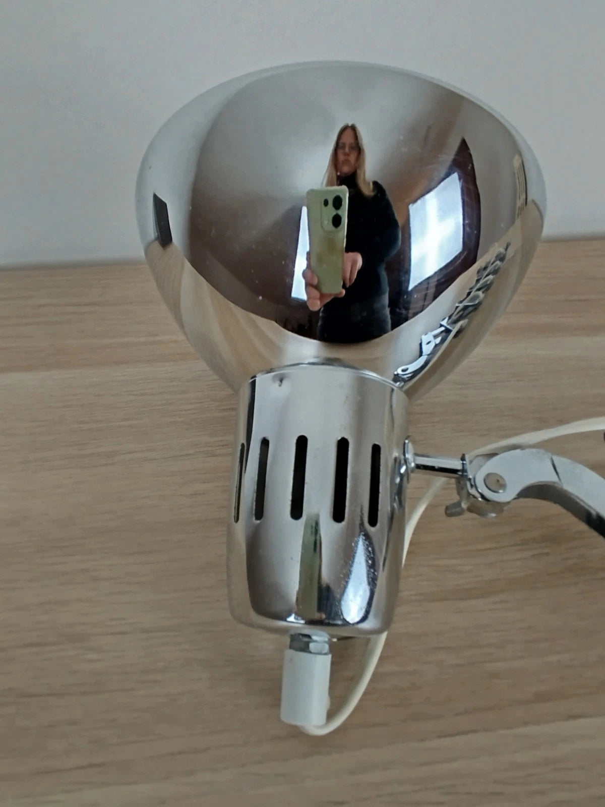 Lampada Applique Da Muro E Parete A Pantografo Cromata Vintage Industriale Retrò