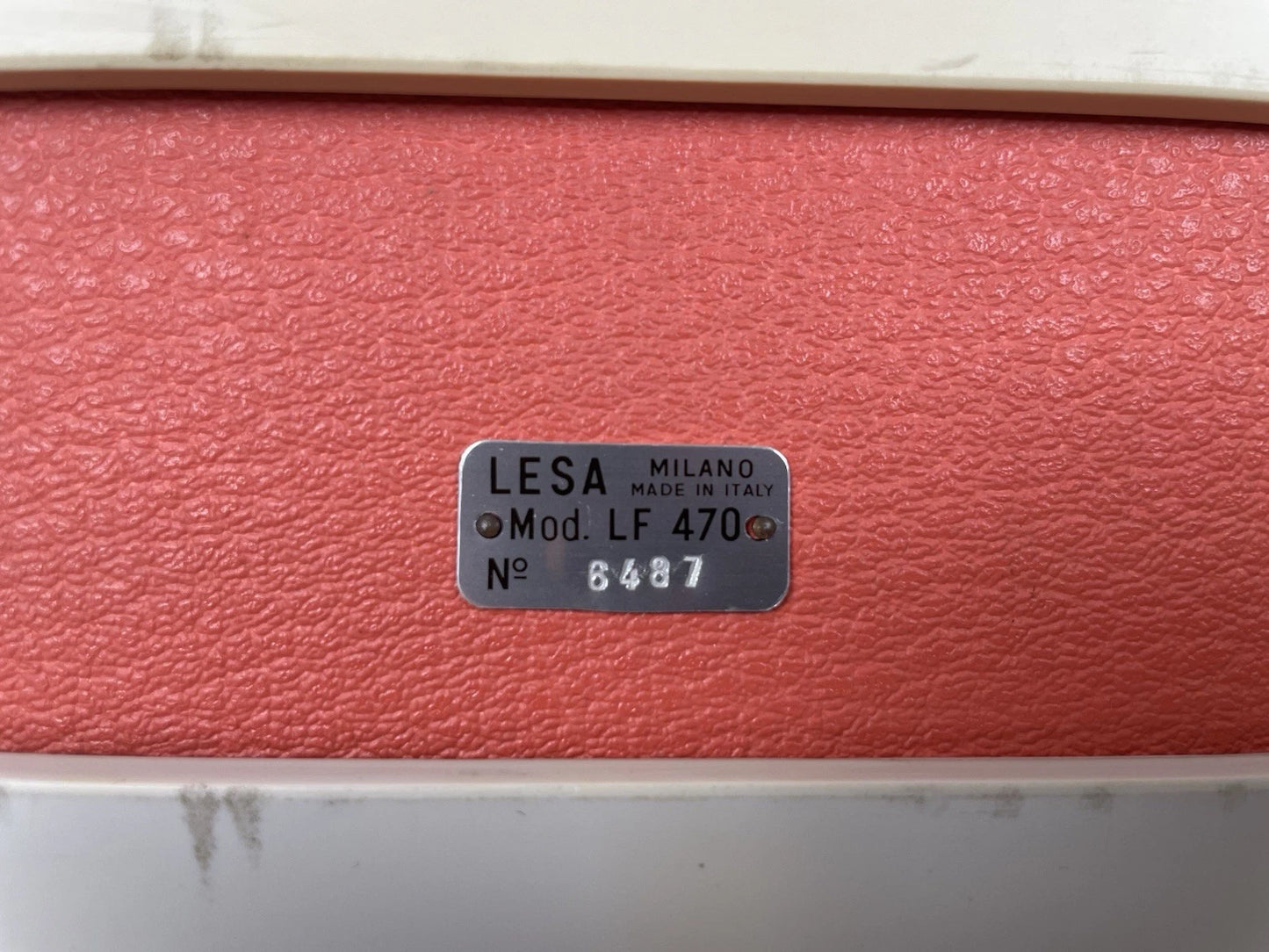 Fonovaligia Lesa Inverso LF 470 Trinidad Vintage Giradischi Valigetta Portatile