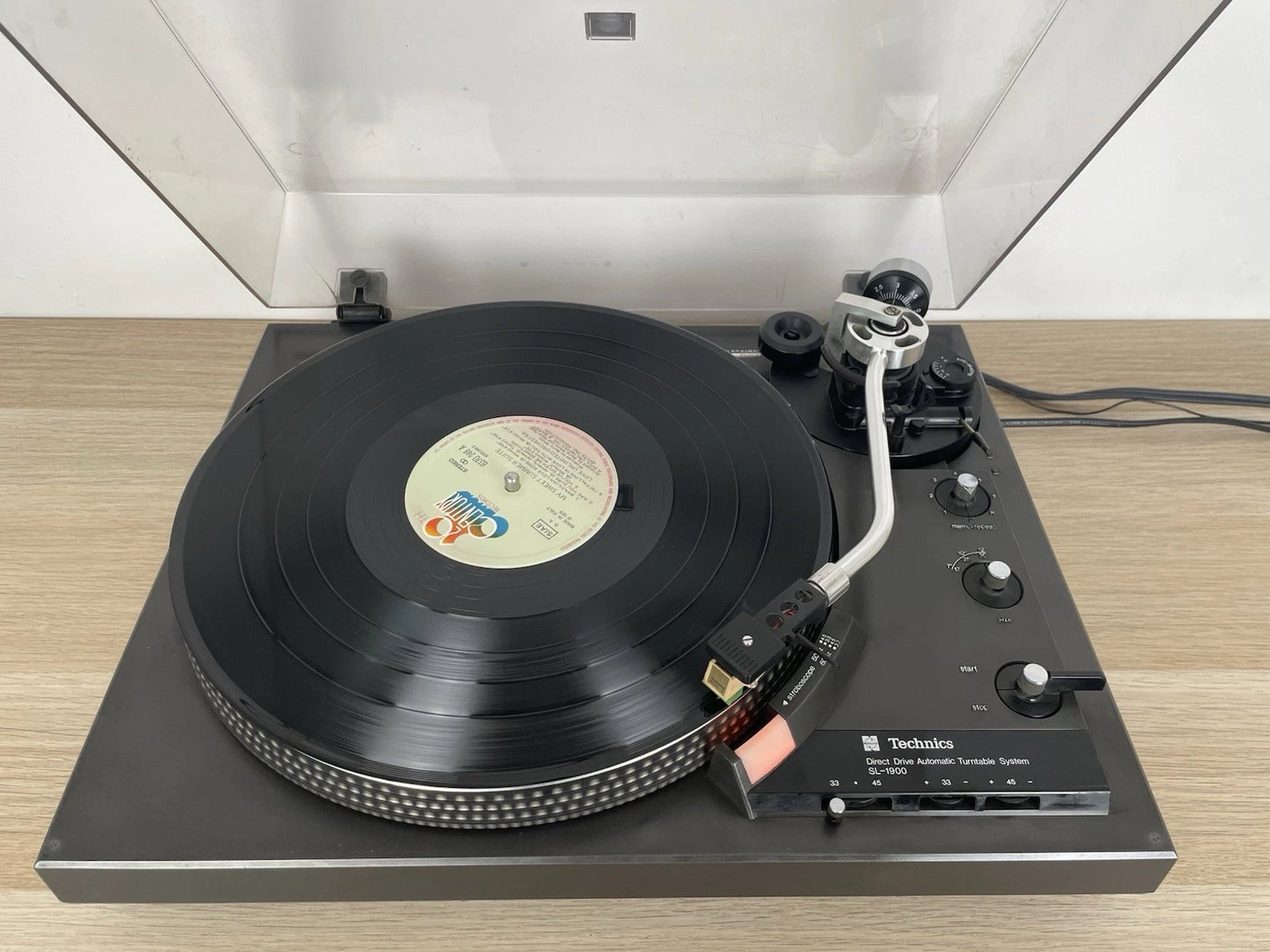 Giradischi Technics SL1900 Per Vinili Vintage Epoca Anni 70 Trazione Diretta