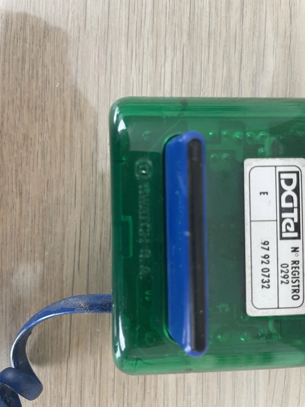 Telefono Fisso Swatch Twin Phone Deluxe Model Verde Blu 1989 Vintage Phone