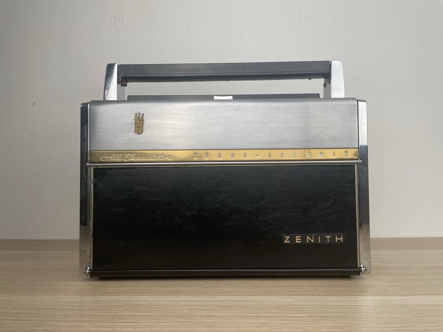 Radio Zenith Trans Oceanic Royal 1000-D Vintage Epoca Anni 50 USA Vintage Raro
