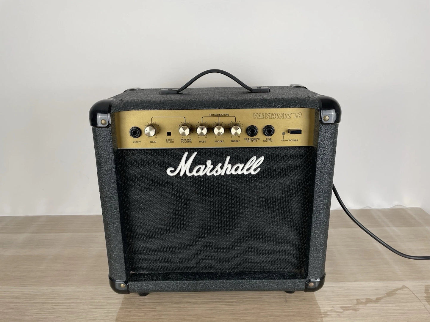 Amplificatore Marshall Valvestate tm 10 UK Legno Tolex Nero Anni 90