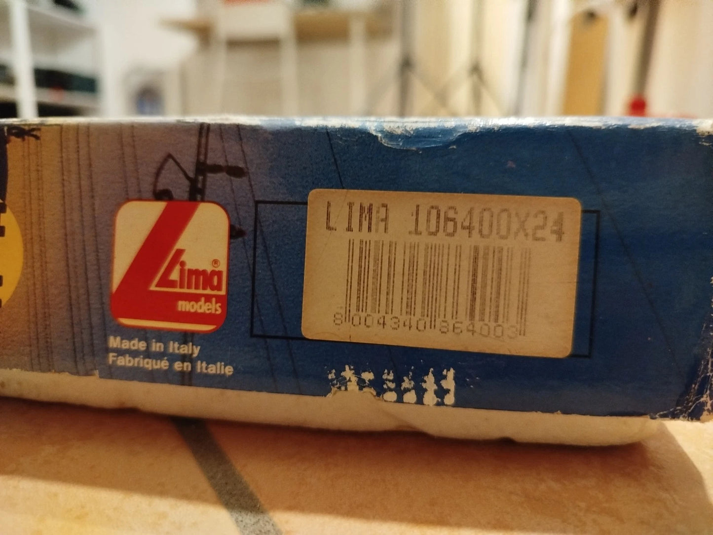 Trenino Elettrico Lima Coca Cola Santa Fe Vintage HO con Scatola Originale