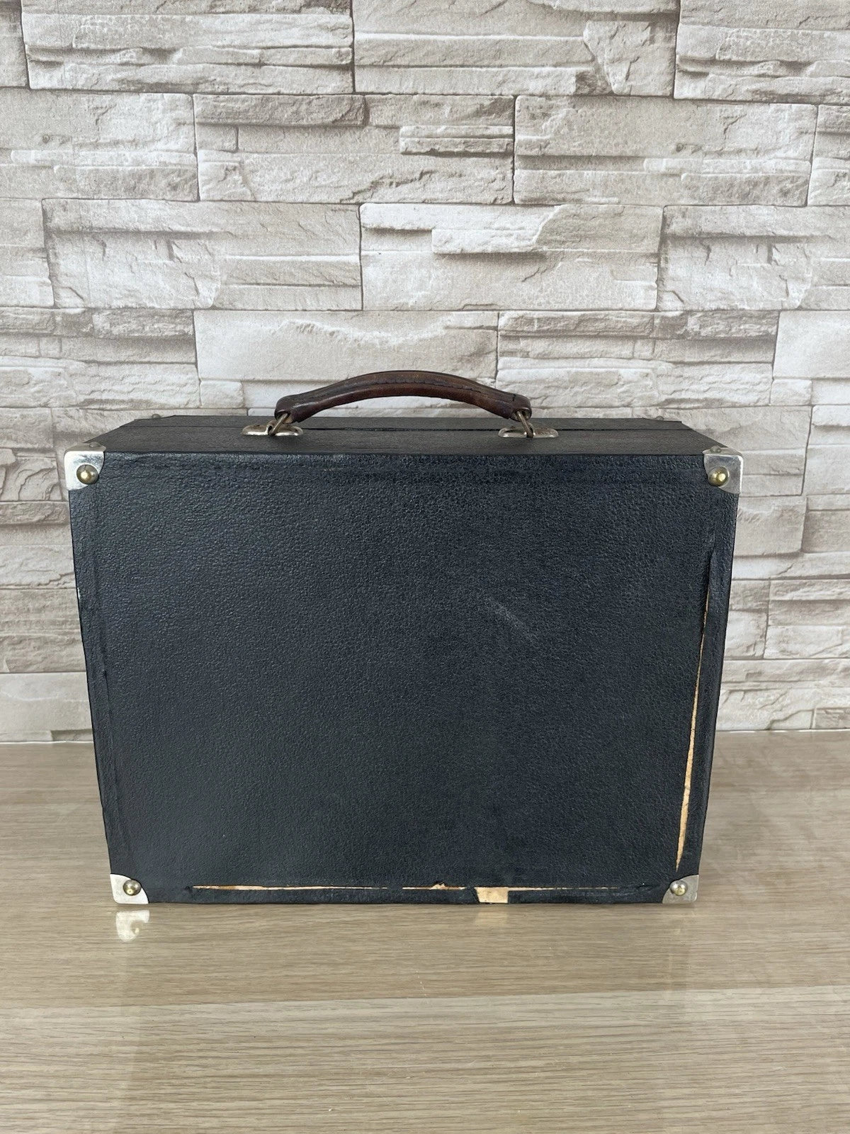 Grammofono Portatile Da Pic-Nic Valigetta Vintage Epoca Anni '30 Phonia 78 Giri